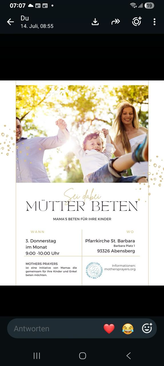 Mütter beten