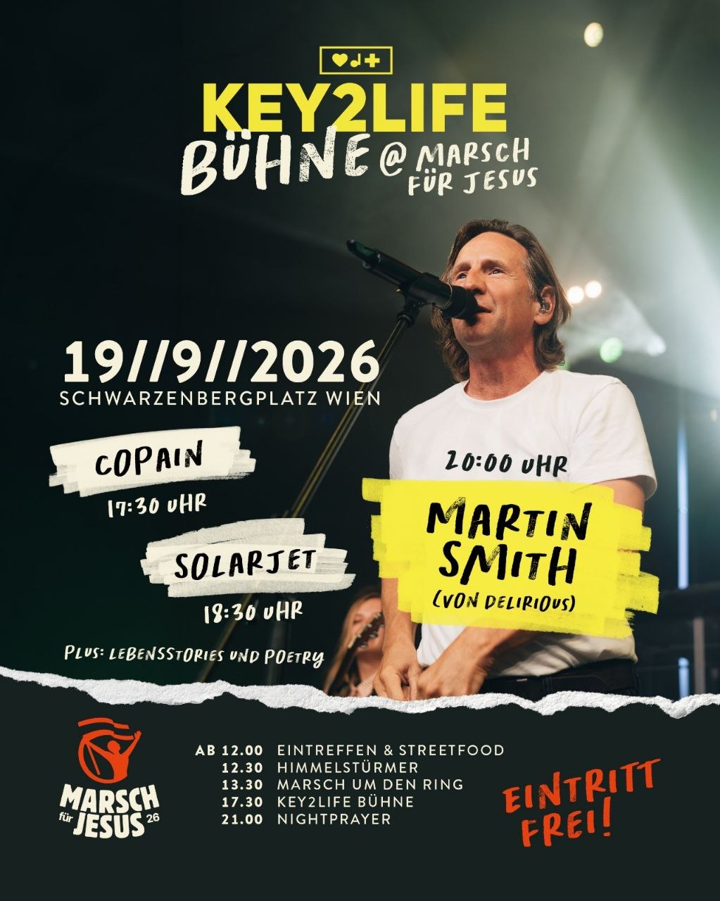 KEY2LIFE BÜHNE @ Marsch für Jesus