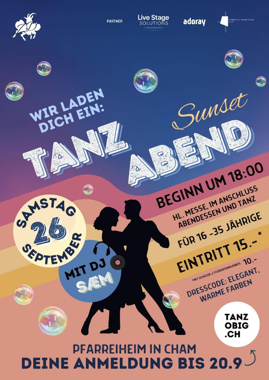 Sunset Tanzabend