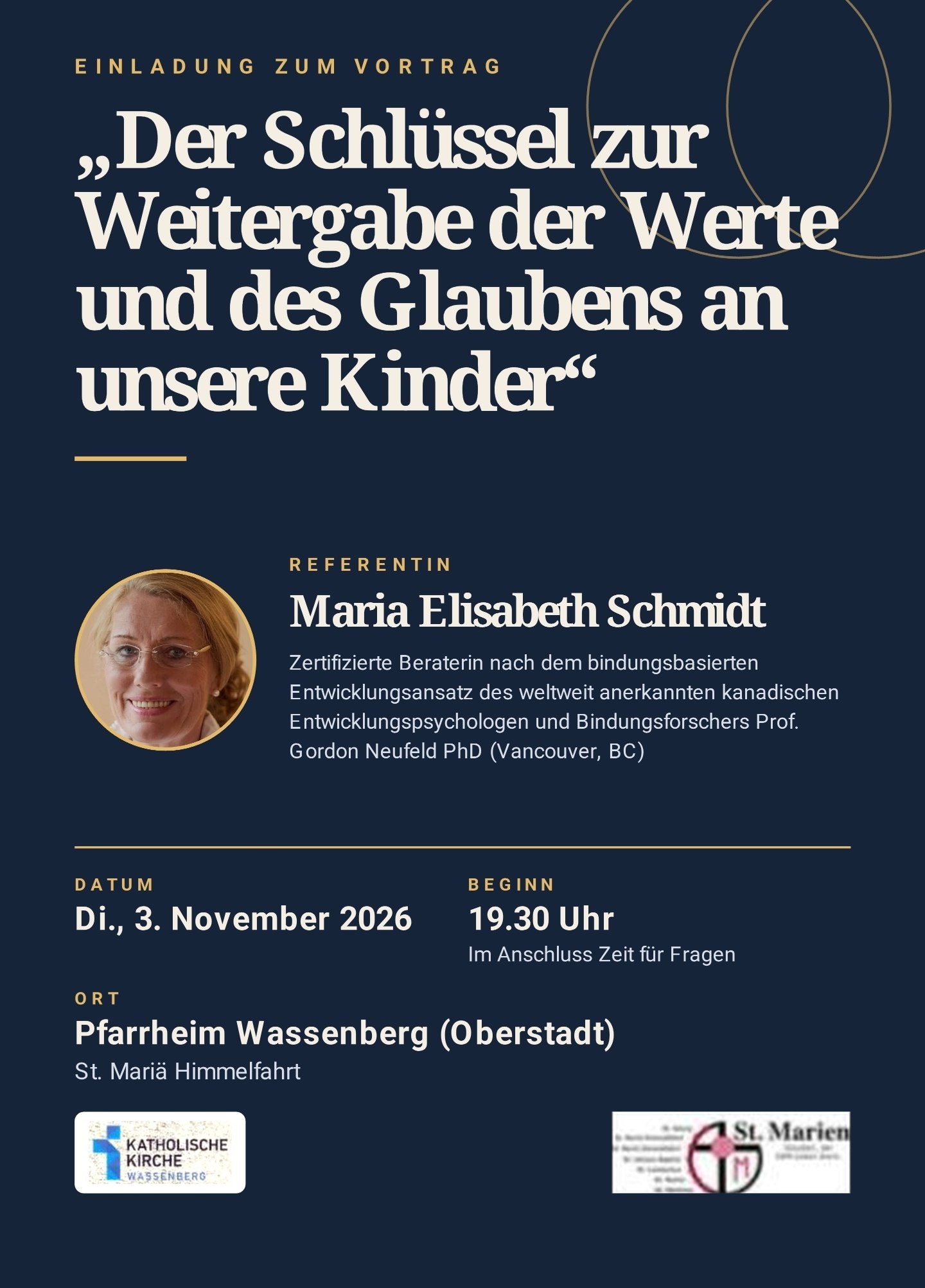 Der Schlüssel zur Weitergabe der Werte und des Glaubens an unsere Kinder