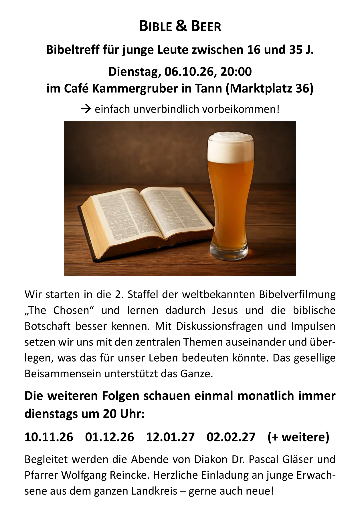 Bible & Beer