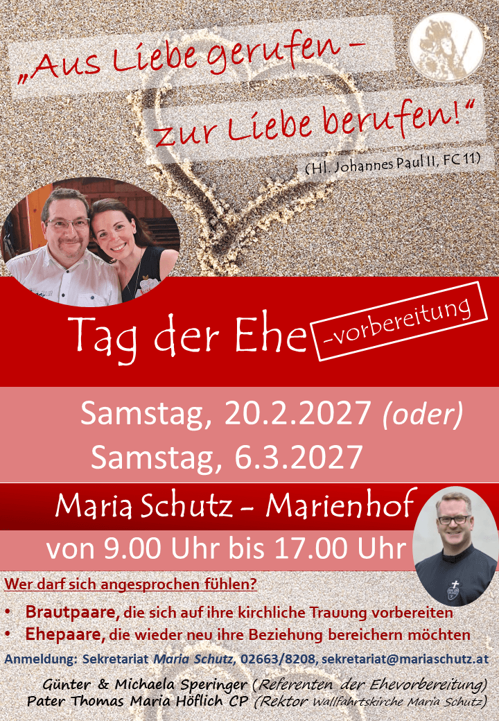 Tag der Ehe(Vorbereitung)