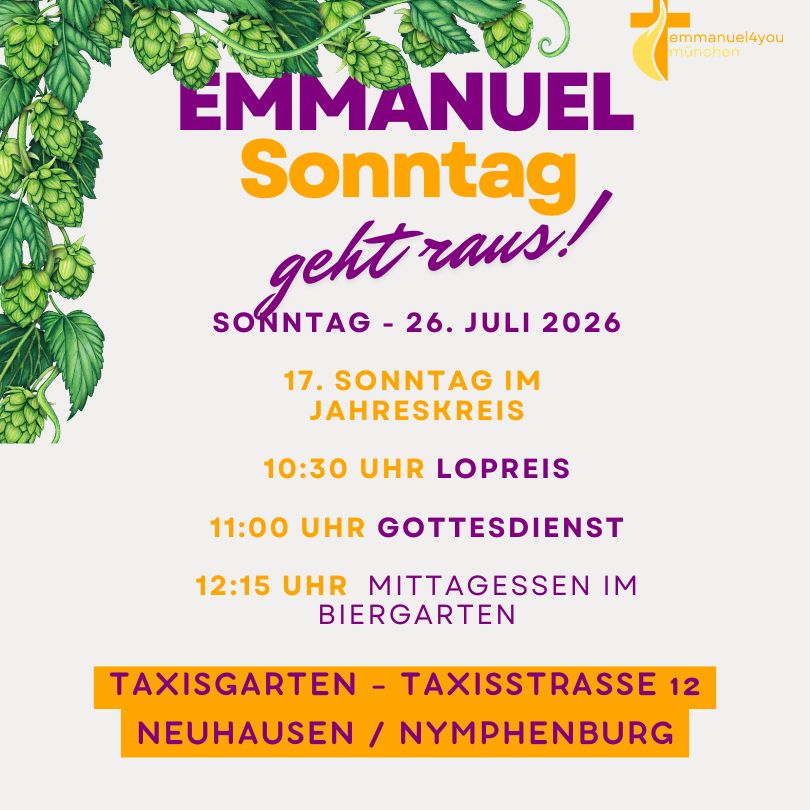 Emmanuel Sonntag im Biergarten