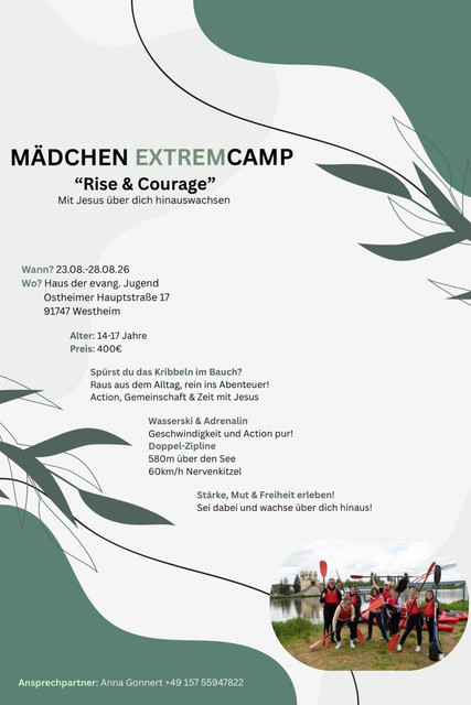 Extreme-Camp Mädchen -