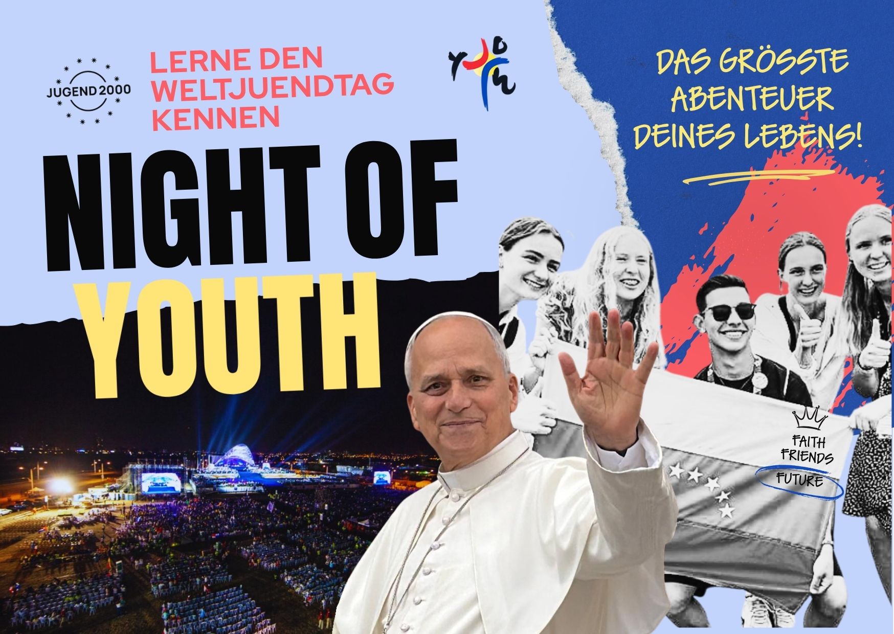 Night of Youth – Lerne den Weltjugendtag kennen!