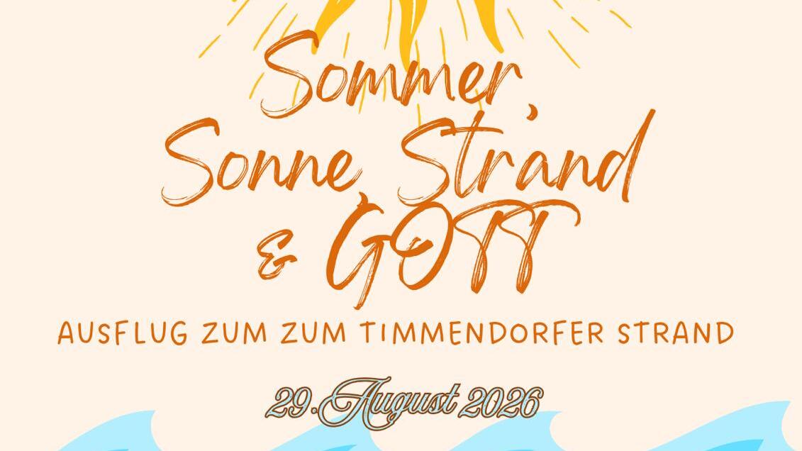 Strandtag mit Messe und Worship