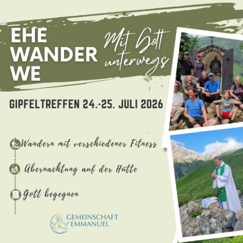 Ehe-Wanderwochenende