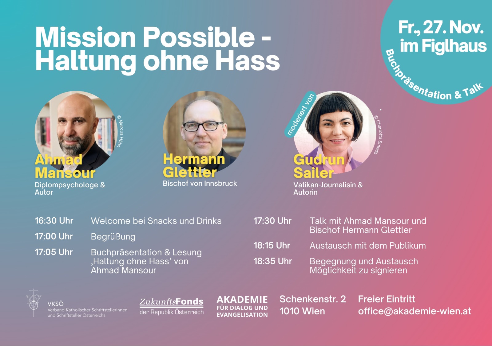 Mission Possible – Haltung ohne Hass (Wien)