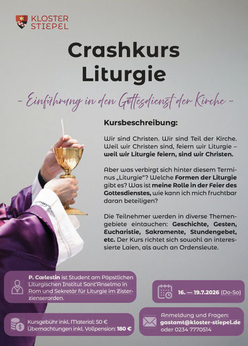 Crashkurs Liturgie – Einführung in die Liturgie der Kirche