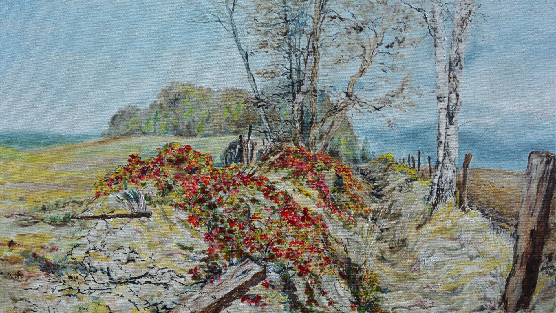 Ausstellung/Razstava: Rainer Kislich “Draußen hinterm Scheunentor”