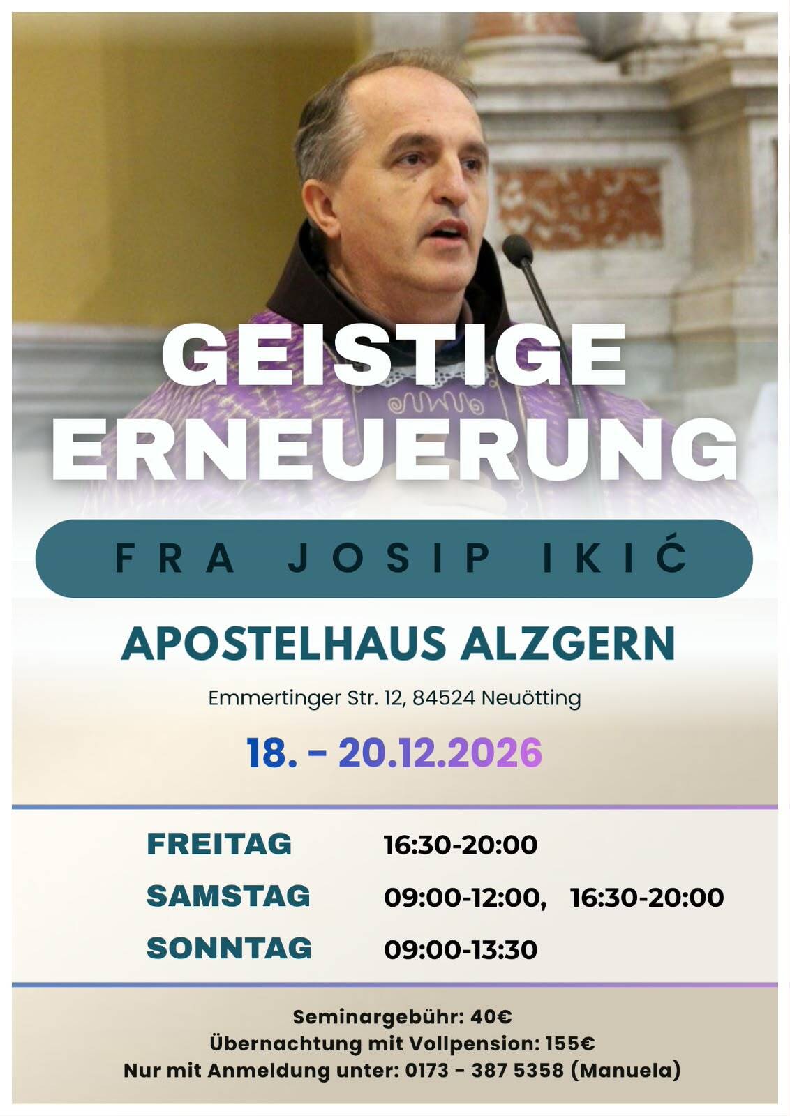 Geistige Erneuerung mit Fra Josip Ikić