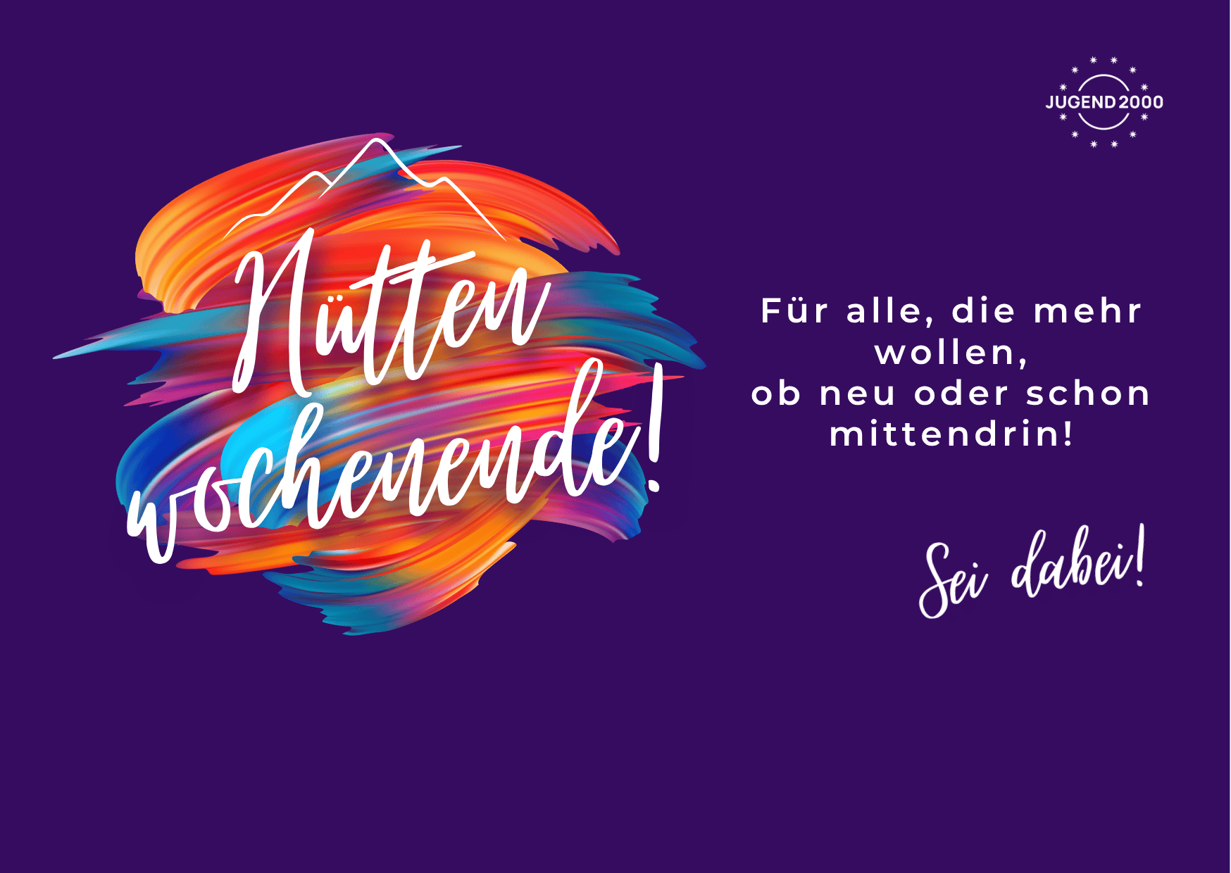 Hüttenwochenende JUGEND 2000 RS