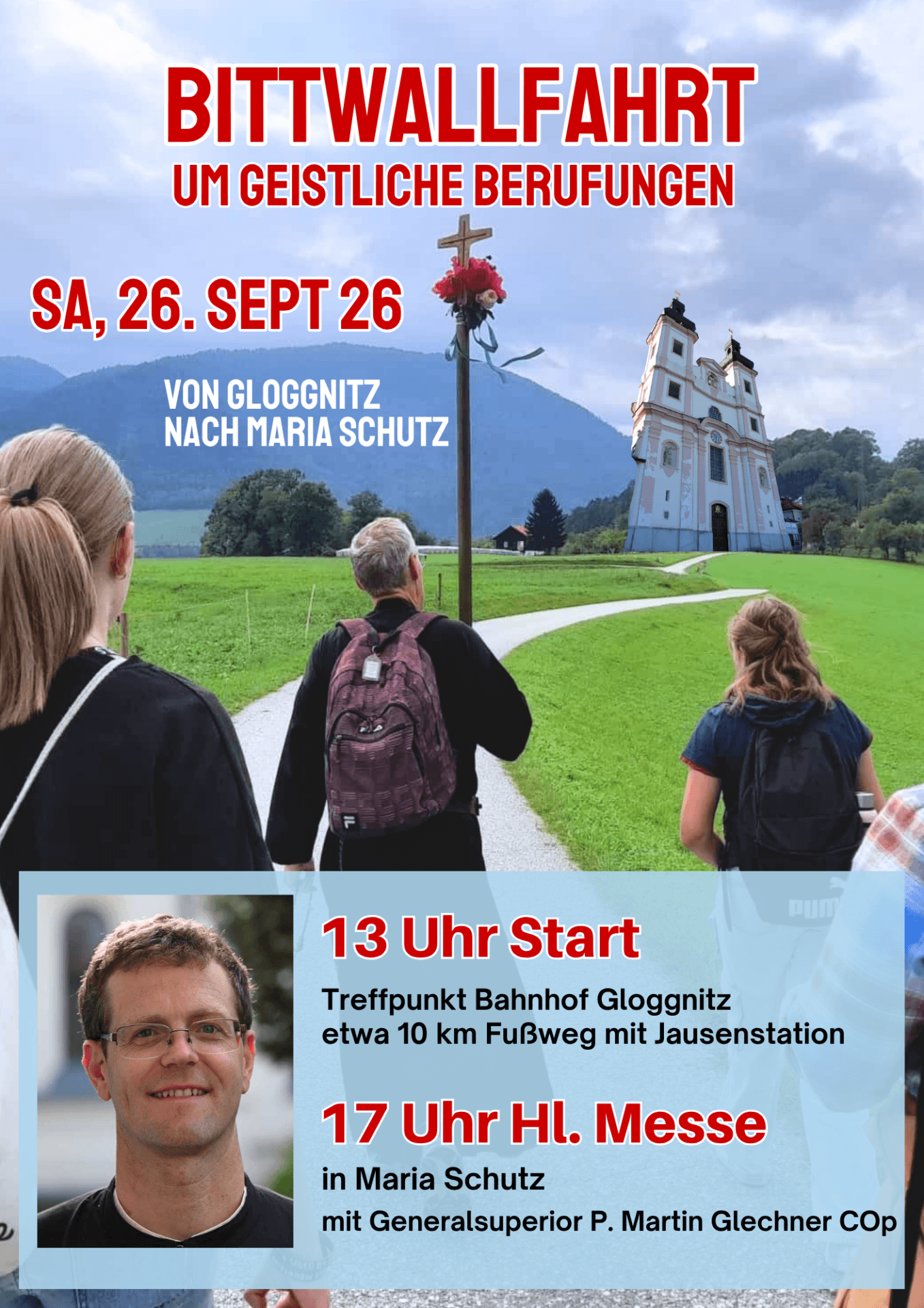 Bittwallfahrt um geistliche Berufungen