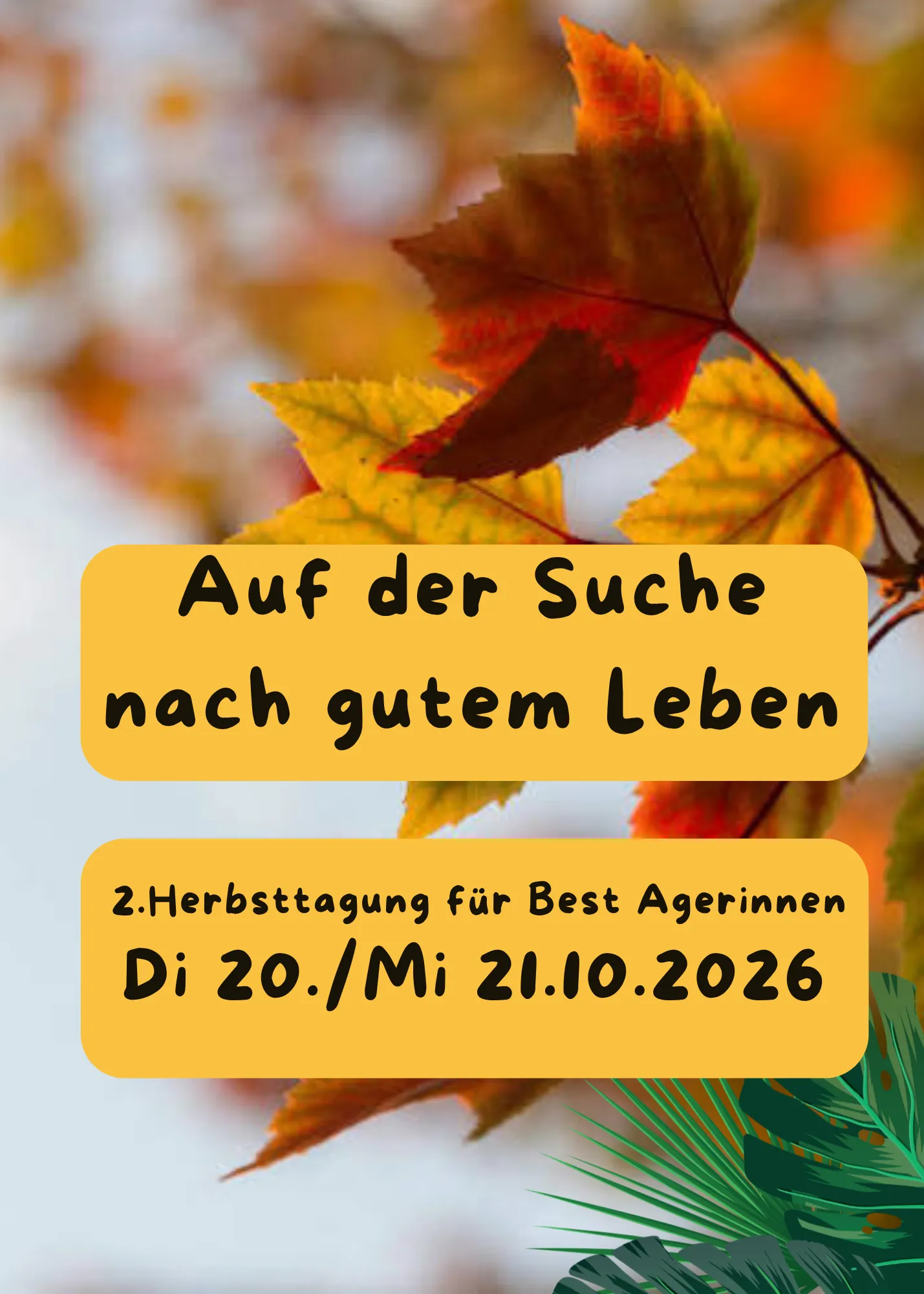 Auf der Suche nach dem guten Leben