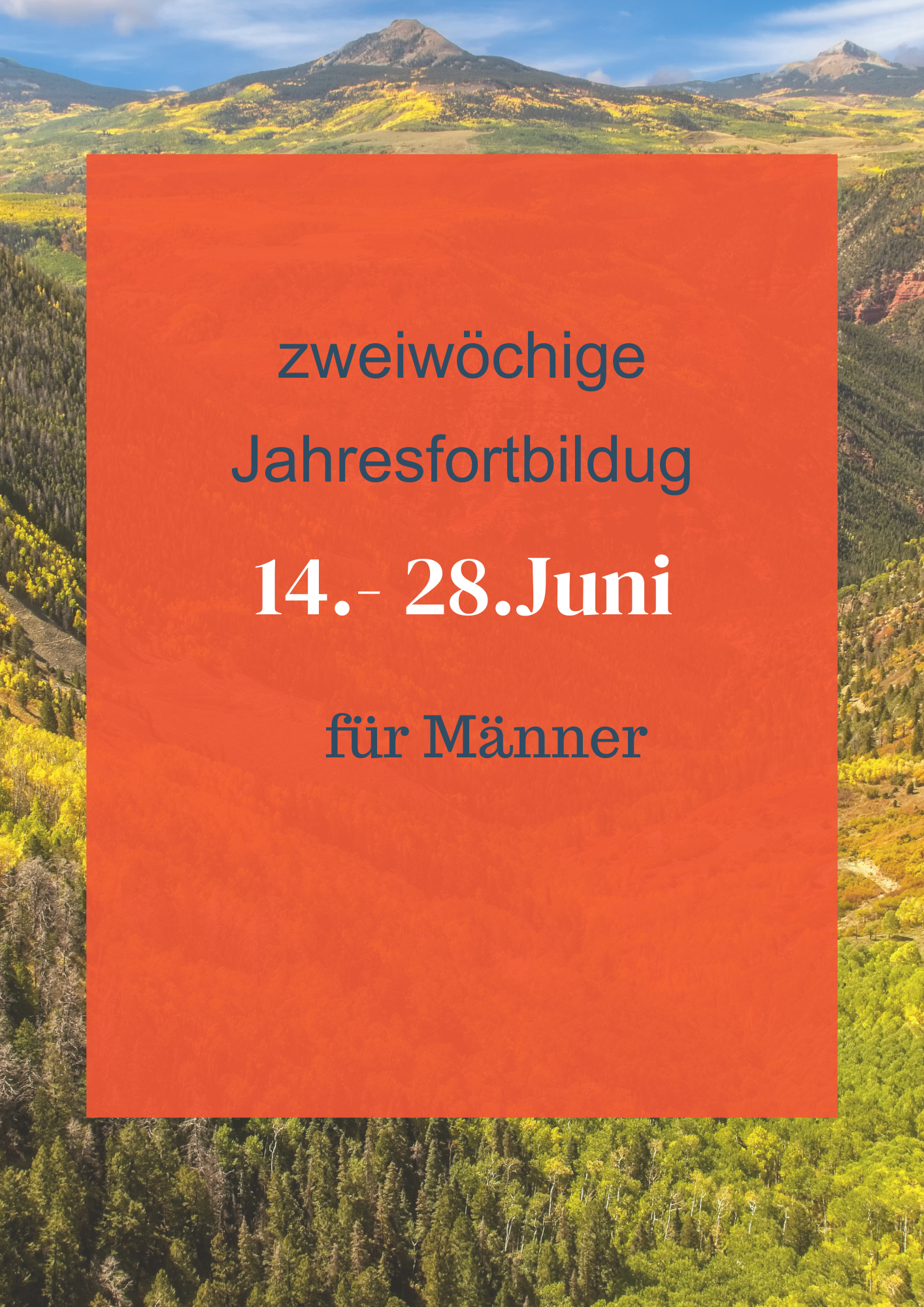 Two-week annual continuing education
