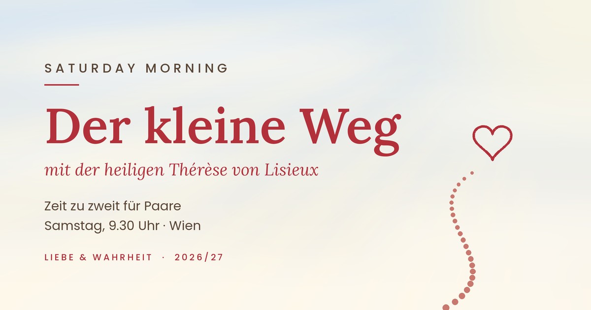 Saturday Morning – Der kleine Weg (Wien)