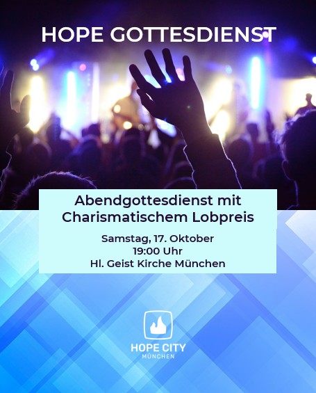 Flyer HOPE Gottesdienst Oktober 2026
