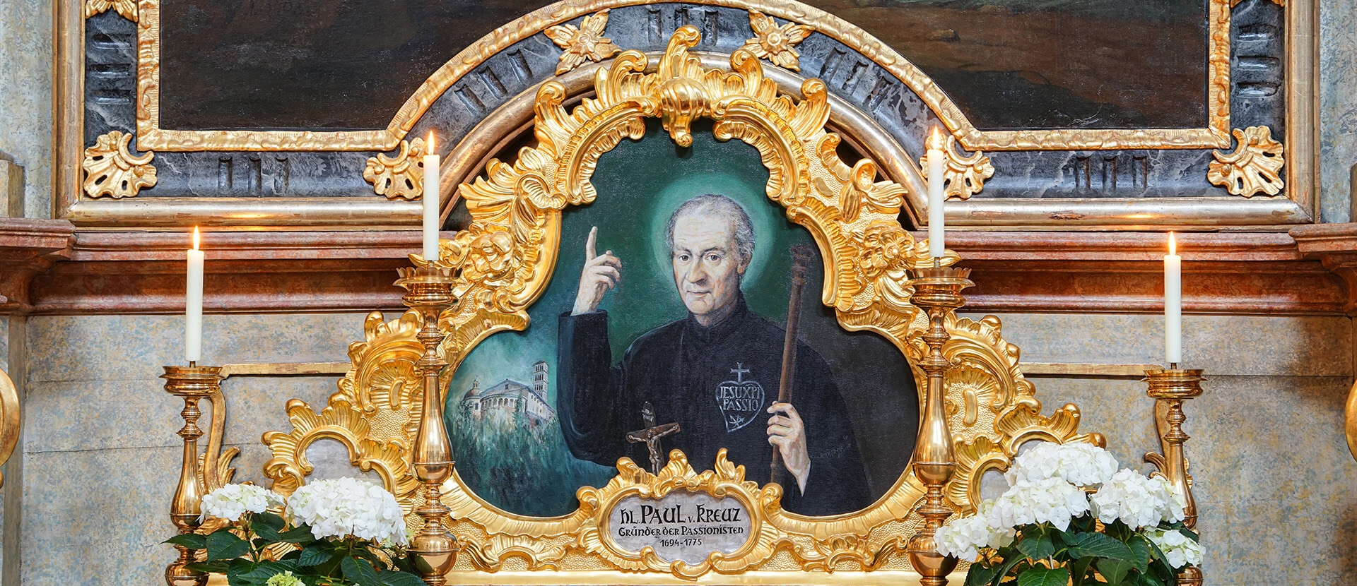 Transitus und Vesper zum Hochfest des Hl. Paul vom Kreuz
