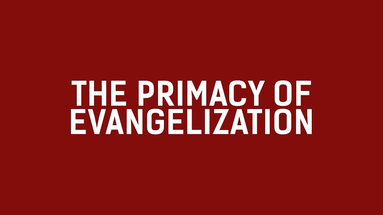the primacy of evangelization, divine renovation conference, book
